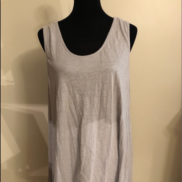 Matilda Jane gray tank with bow size XL